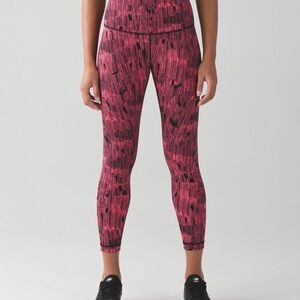 Lululemon Athletica Pink and Black Leggings
NWOT
